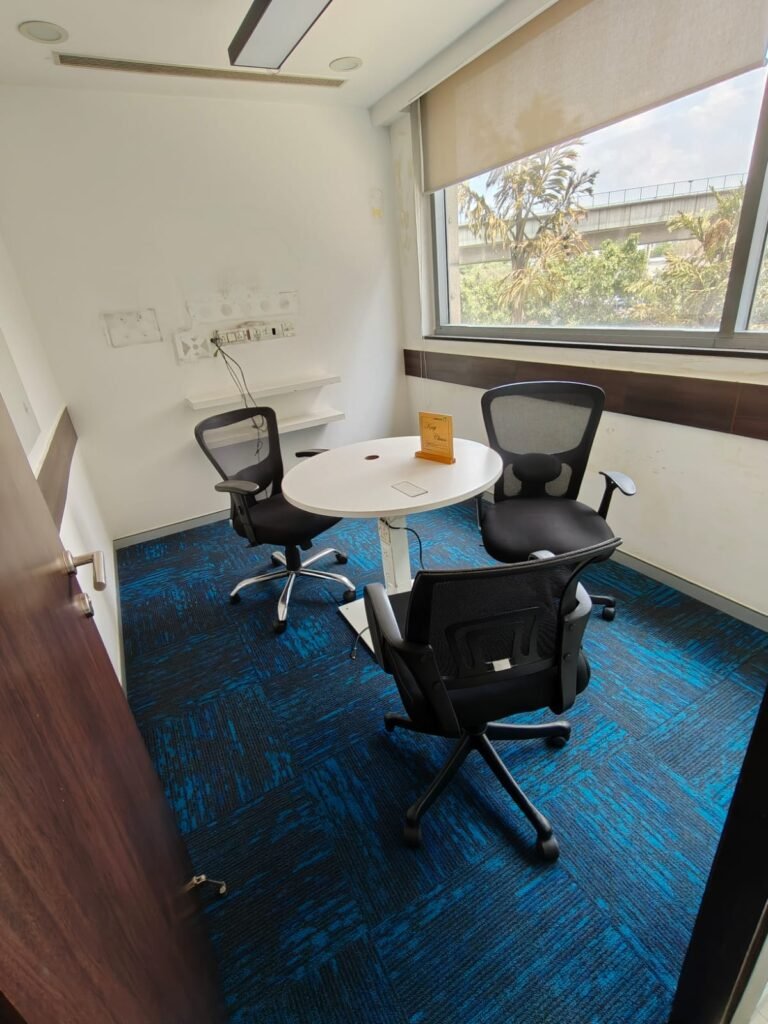 Small meeting room interior inside Vatika Atrium