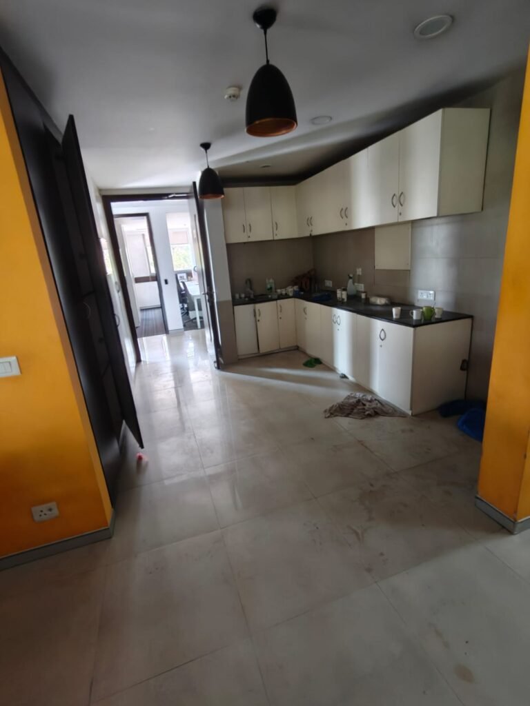 Pantry/kitchenette area on an office floor