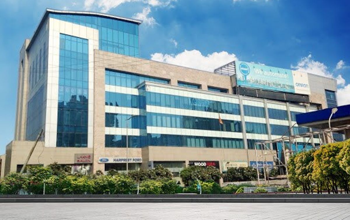 Wide exterior view of Sewa Corporate Park